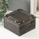Casket wood "with corners and rivets. Duke" 11.3x11.5x6.8 cm