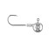 Lucky John Ball jig-heads, 18 g, BN color, 3 pcs.