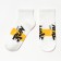 Socks shortened children's minku color white, rr 35-38 (23-26 cm)
