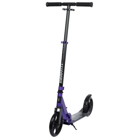 Sugan of the city Graffiti, folding, wheels PU 200, 86A, ABEC 9, footboard, purple color-2