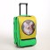 Baby suitcase 32 l (s), lightning department, green/yellow color