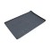 Silicone rug for a bowl with texture, 48 x 30 cm, dark gray