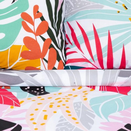 Bed linen "Ethel" 2 joint venture solored tropics 175*215 cm, 200*220 cm, 70*70 cm -2 pcs-3