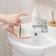 Magnetic brush for washing windows on both sides of the shade, triangular, with a stog, on glass 3-8 mm