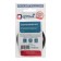 STM set "STM" SPSM9SET, plumber No. 9, for threaded Americans, 1/2 "-2", rubber