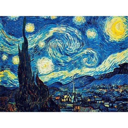 Diamond mosaic with full filling on the canvas "Star Night", 30 x 40 cm-3