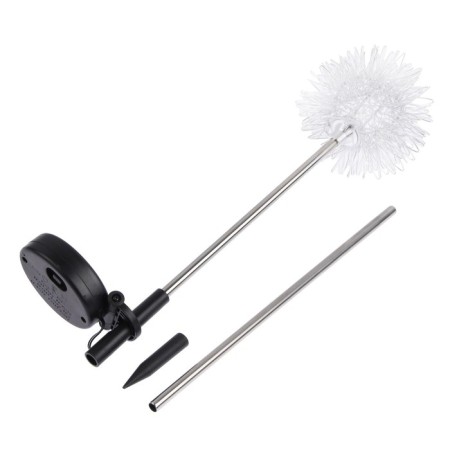 Garden lamp on the sunny battery "Sea Hedgehog", 70 cm, 1 LED, glow warm white-5