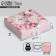 Bearbox Gift Two -way folding, packaging, “peonies”, 20 x 18 x 5 cm