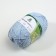 Yarn "soft cotton" 70% cotton, 30% nylon 220m/100g (015 blue)