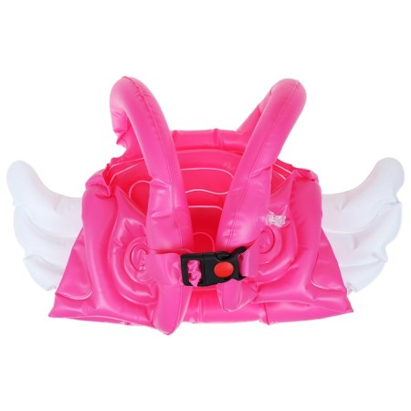 Vest for swimming "angel", 30 x 49 cm, pink color-3