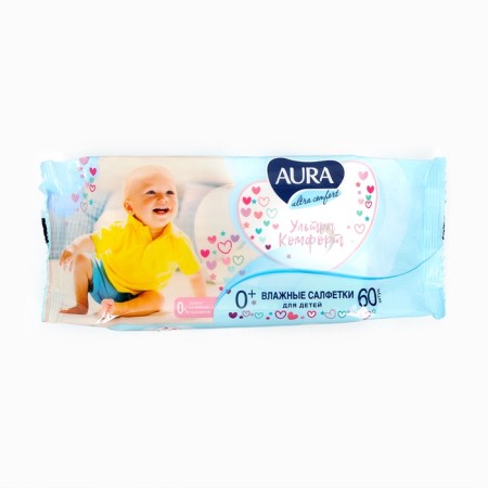 Wet Aura Ultra Comfort, Children's, 60 pcs-4