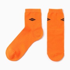 CAFTAN socks Cheburashka size 36-39 (23-25 ​​cm) Orange