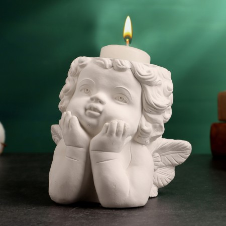 Summary "Praying Angel" 10x11.5x11cm, white