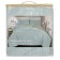 ARTI bedspread, size 140x200 cm, silver color