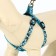 The stolen set "Militari", leash 120 x 1 cm, OG 23-35 cm, blue