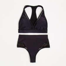 Separate Minaku swimsuit, black color, size 48