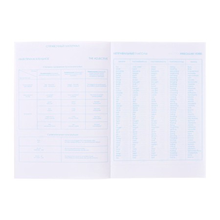 Notebook - a dictionary for recording foreign words, calligrata, 16 sheets in the line, original block-2