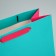 Two-color gift package, packaging, “pink-blue”, ml 23 x 27 x 11.5 cm