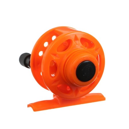 Inertial coil, plastic, diameter 5 cm, orange color, 108-5