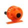 Inertial coil, plastic, diameter 5 cm, orange color, 108