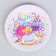 Paper plates "Happy birthday", set of 6 pcs.