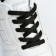 Flat laces 7 mm, 160 cm, black color, steam