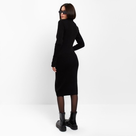 Women's dress MIST MIDI, p. 42, black-4