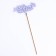 Topper wooden "beloved mother" lavender 14x7 cm