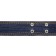 Collar combined leather/tarpaulin, dimensionless, 83 x 4.5 cm, Osh 20-70 cm, blue