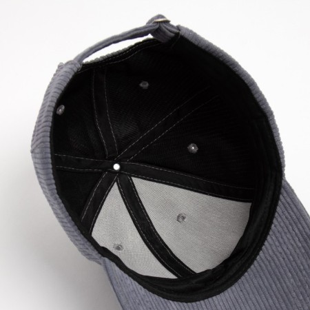 Minaku baseball cap, gray color, size 56-58-9