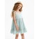 Sarafan for Minaku girl, mint color, height 104 cm