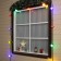 Girlyanda "Bels Light" 50 m, IP65, 2W, dark rubber thread, step 20 cm, E27 (without lamps), 220 V