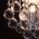 Bra "Pearls" 1x60W E14 chrome 21x22x15cm