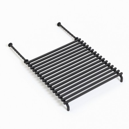 Ground grill "Forged" 40 x 40 cm, bond thickness 10 mm-1