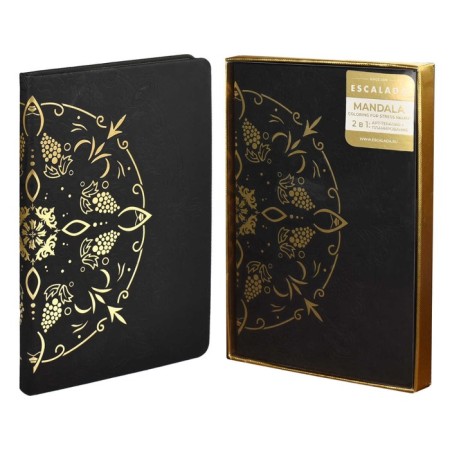Diary of Leduced A5, 124 Escalada sheets, solid binding, artificial leather "SOFT-Tach", stamping foil of congrekes, white offset 70 g/m2, 120 g/m2-1