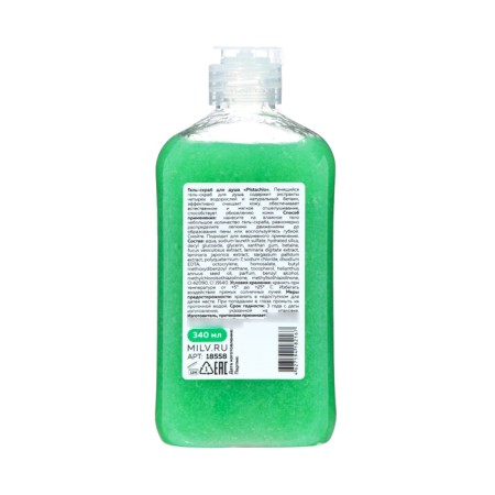 MILV shower gel "Pistachio" shower, 340 ml-1