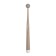 A toothbrush with a round head, soft
