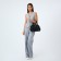 Women's bag with lightning, black color