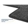 Textile mats in the salon for Jetour X90 Plus (5th) 2021-n., Graphite, 4 parts 4060401