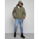 Winter jacket, size 64, khaki color