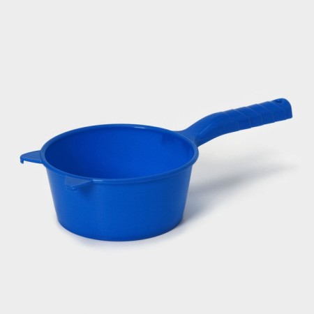 A plastic circular sieve with the handle "ears", d = 12 cm, color mix