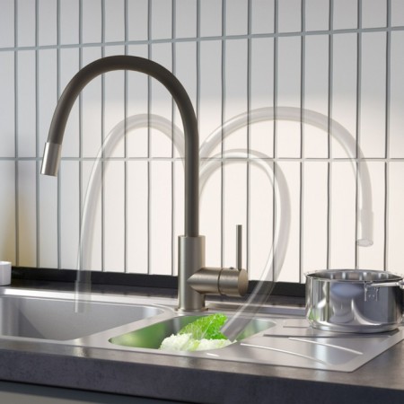 Kitchen mixer IDDIS Kitchen 360 K36BNJ05, color satin-8