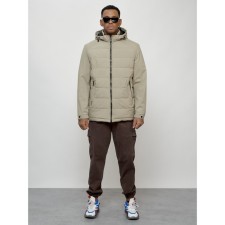 Male spring jacket, size 52, beige color