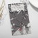 Bracelets "Demetrons" Men's female with dolphins, black and red color in silver, 17 size