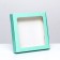 Self -charged box with mint window, 19 x 19 x 3 cm