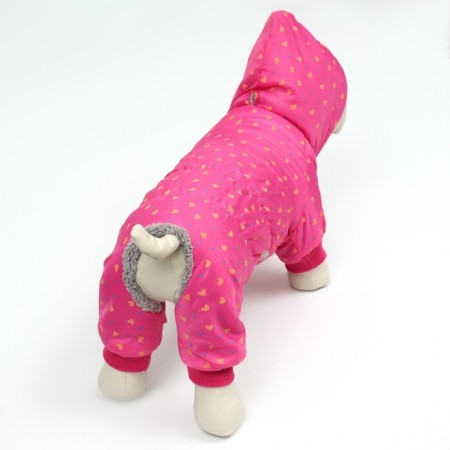 Combines "Tender Way" on the fur lining, size M (DS 30, Osh 30, OG 40 cm), pink 961465-4