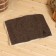 Board felt rug with sheepskin, 40x30 cm