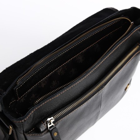 Male bag, xl zolo, black color-4