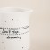 Porcelain Cream SL Home "House", 200 ml, white color