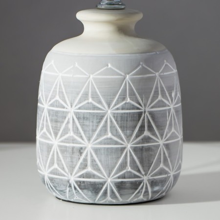 Table lamp 16735/1GR E14 40W Gray H.31cm Risalux-4
